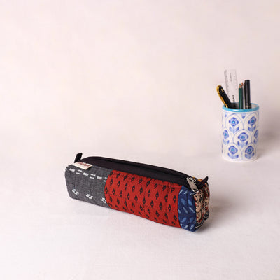 Handcrafted Quilted Pencil Pouch 22