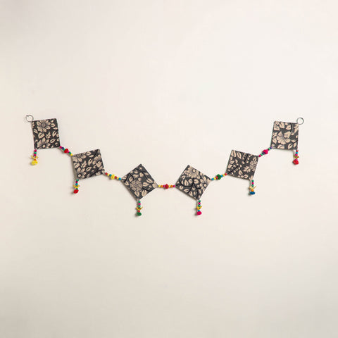 Handmade Bead Work Fabric Toran for Home Decor