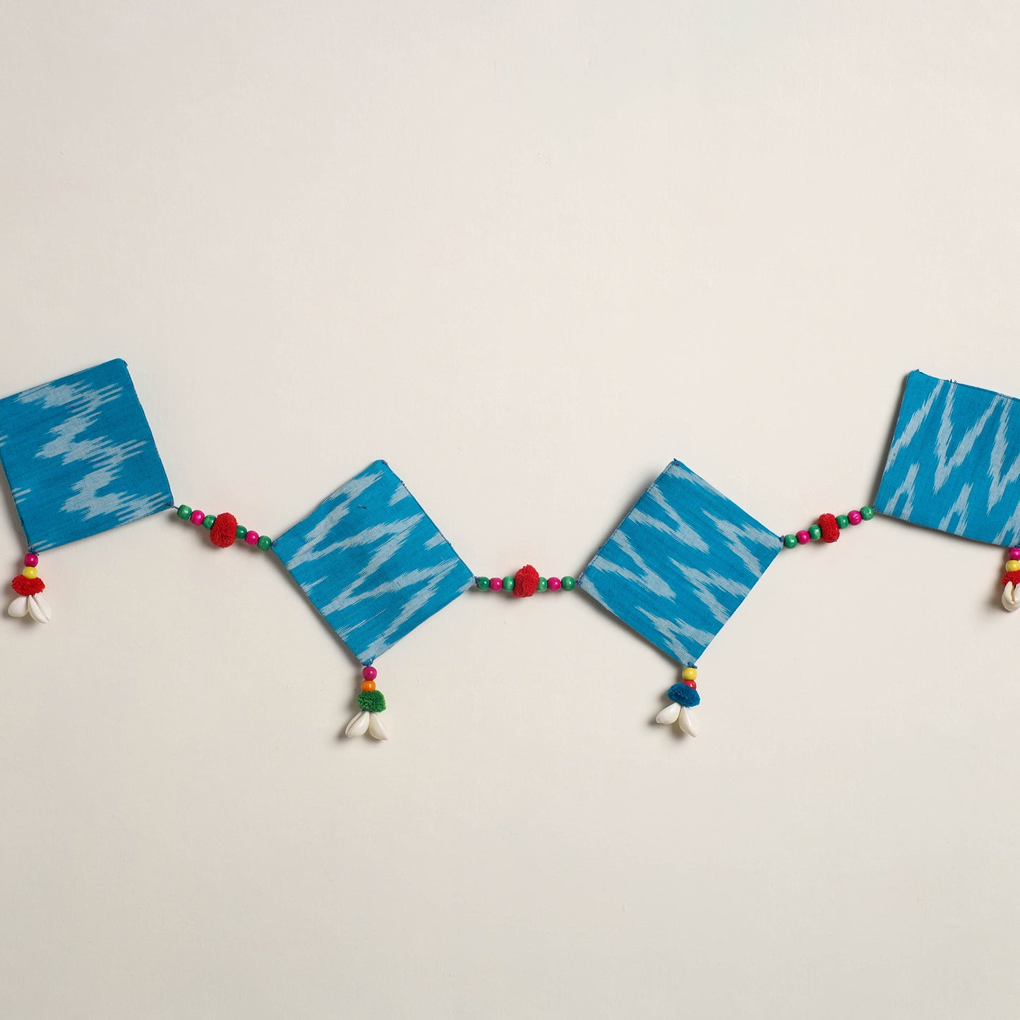 Handmade Bead Work Fabric Toran for Home Decor