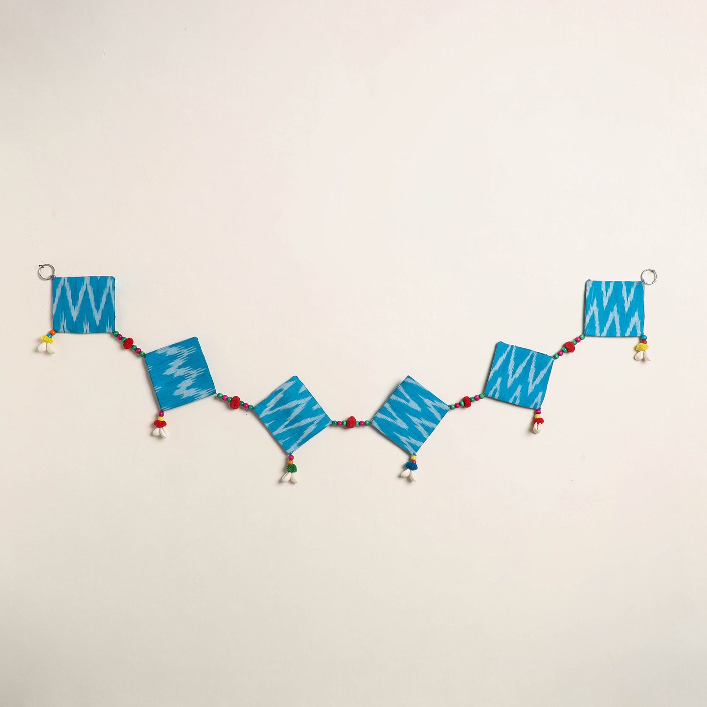 Handmade Bead Work Fabric Toran for Home Decor