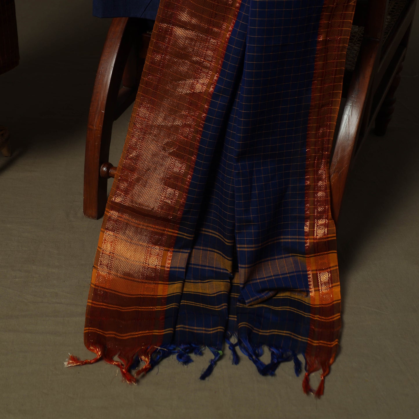 Dharwad Woven Cotton 3pc Unstitched Dress Material Suit Set 01