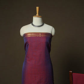 Dharwad Woven Cotton 3pc Unstitched Dress Material Suit Set 02