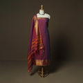 Dharwad Woven Cotton 3pc Unstitched Dress Material Suit Set 02
