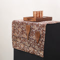 Handmade fridge top cover with 6 side utility pockets