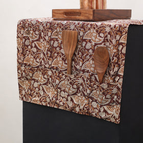 Handmade fridge top cover with 6 side utility pockets