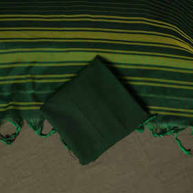 Dharwad Woven Cotton 3pc Unstitched Dress Material Suit Set 05