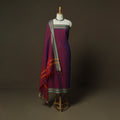 Dharwad Woven Cotton 3pc Unstitched Dress Material Suit Set 06