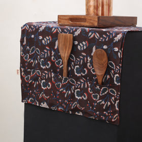Handmade fridge top cover with 6 side utility pockets