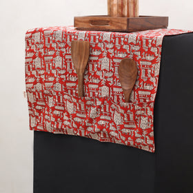 Handmade Fridge Top Cover with 6 Side Utility Pockets 09