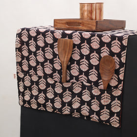 Handmade Fridge Top Cover with 6 Side Utility Pockets 10