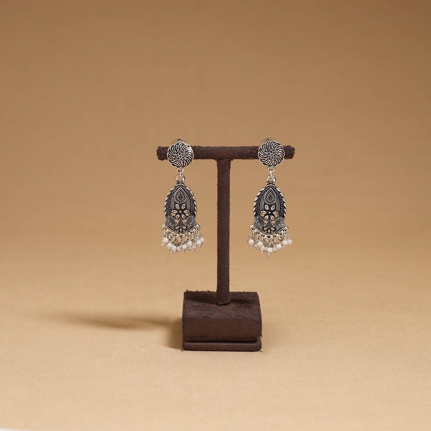 Aishwarya - German Silver Earrings 02
