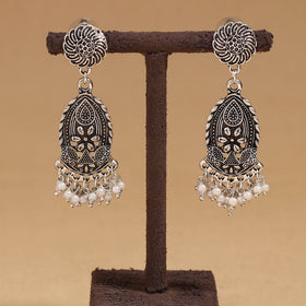 Aishwarya - German Silver Earrings 02
