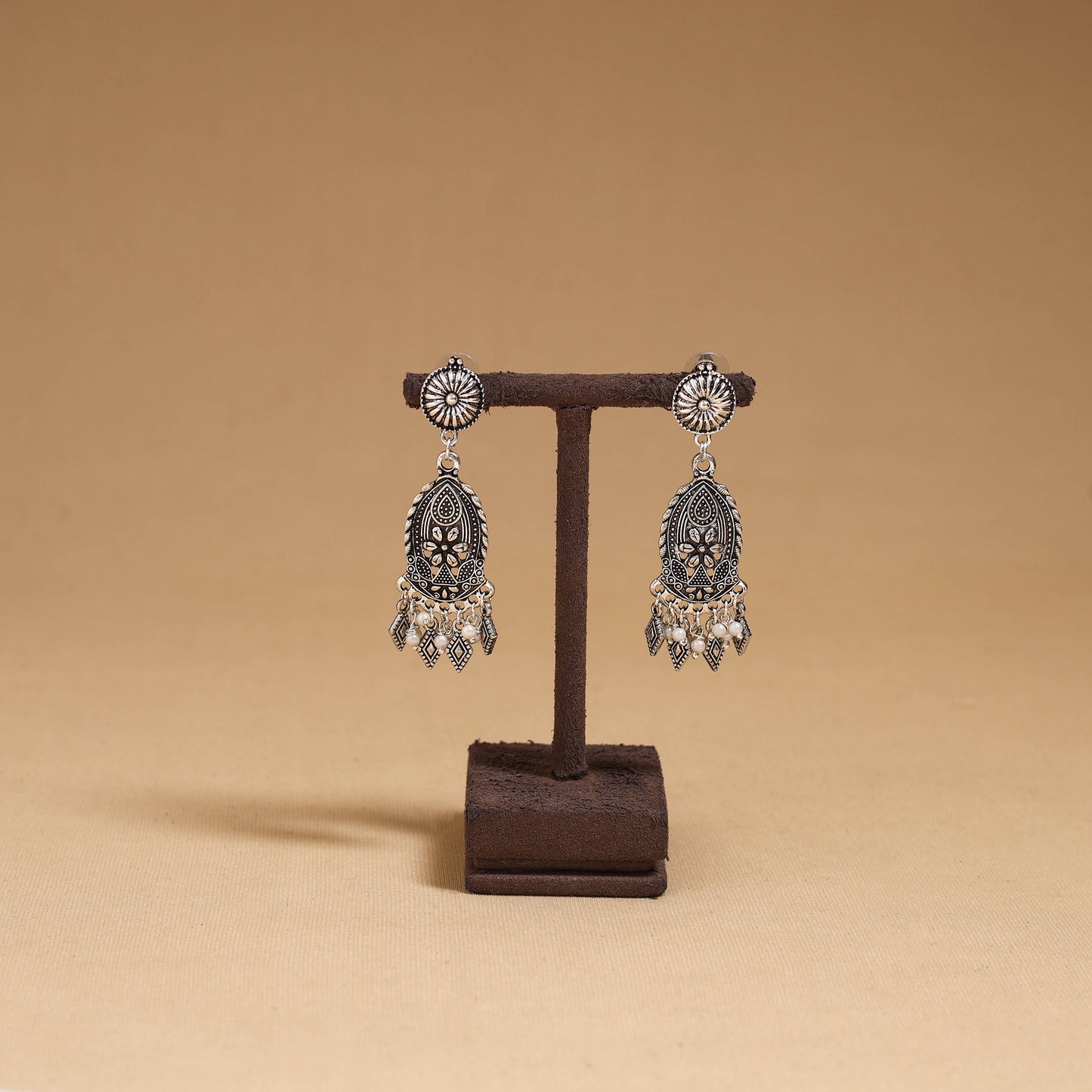 Ramya - German Silver Earrings 03