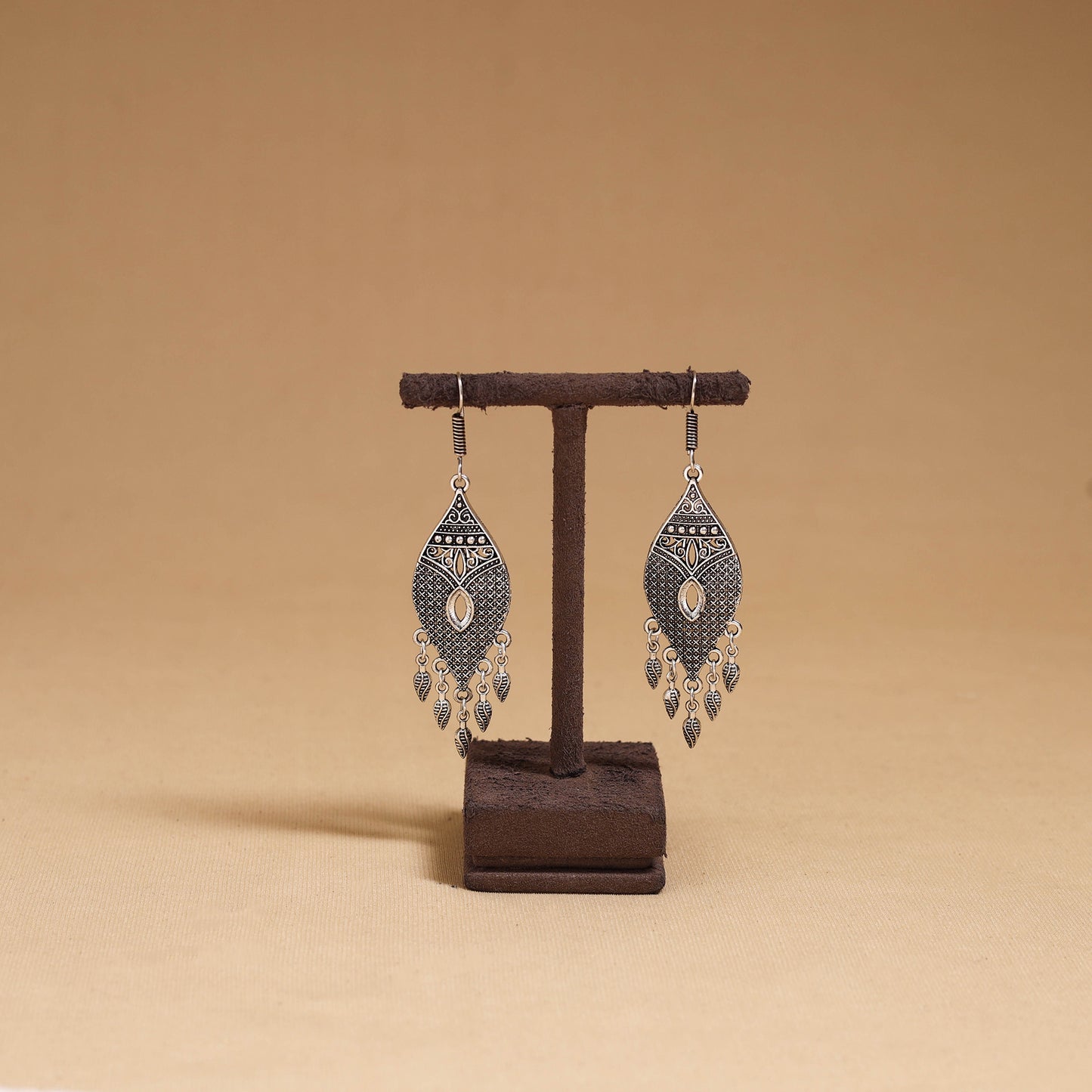 Revathi - German Silver Earrings 04