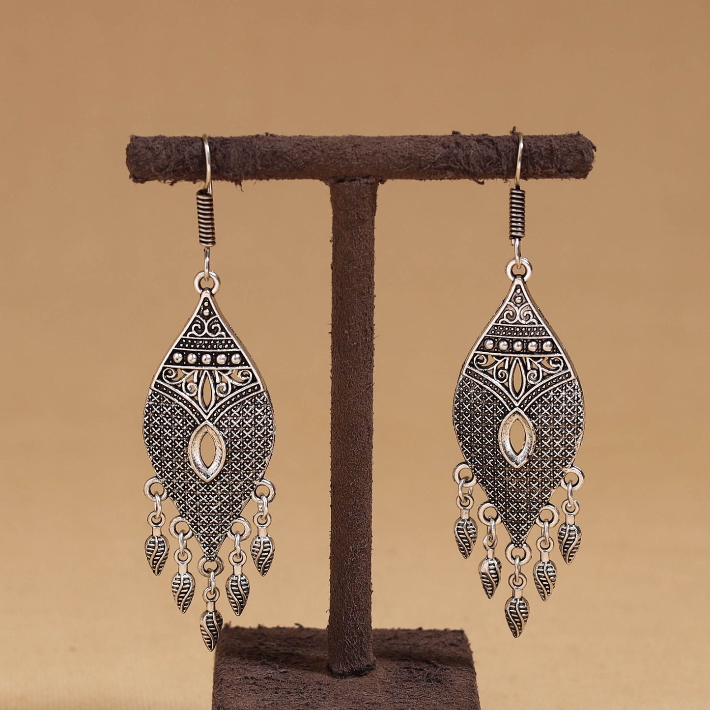 Revathi - German Silver Earrings 04