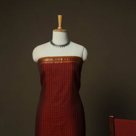 Dharwad Woven Cotton 3pc Unstitched Dress Material Suit Set 10