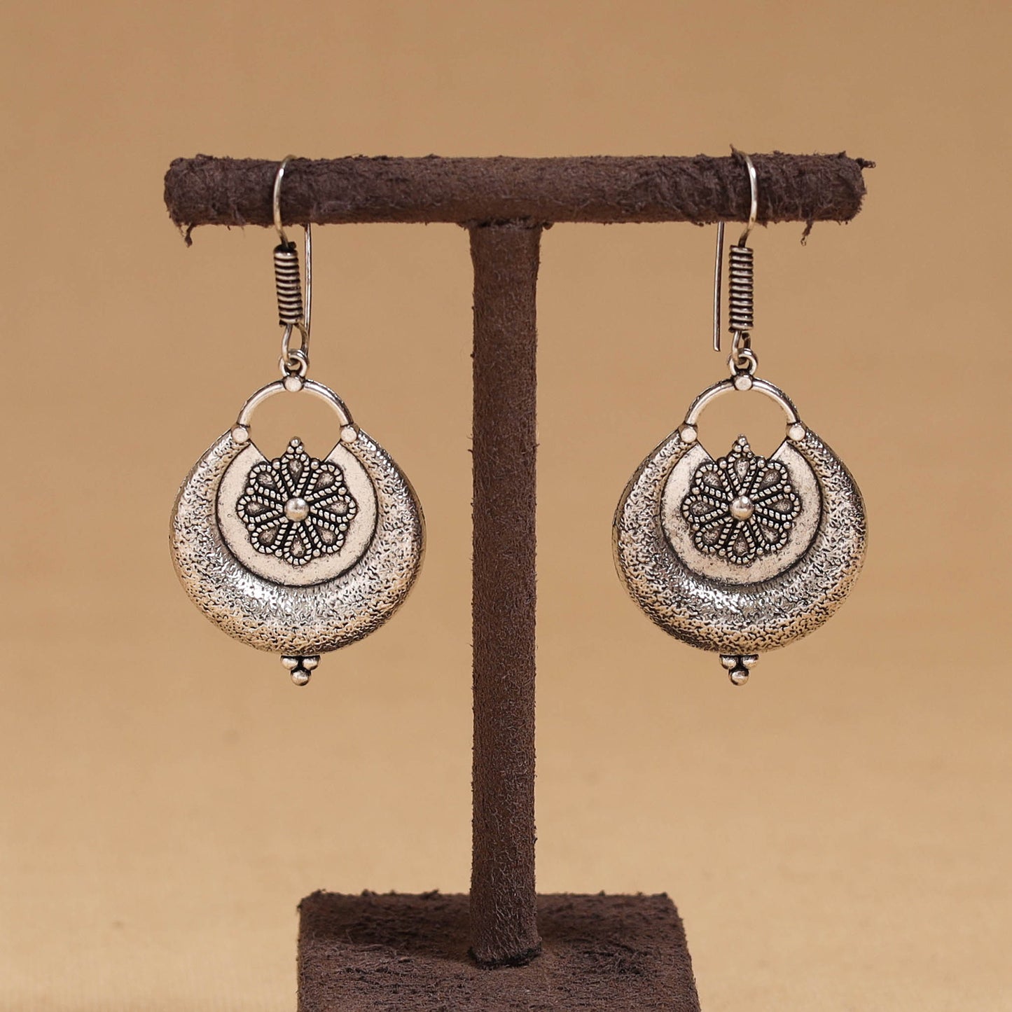 Kalyani - German Silver Earrings 06