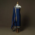 Dharwad Woven Cotton 3pc Unstitched Dress Material Suit Set 11