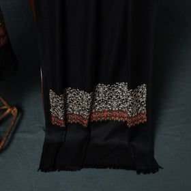 3pc Heavy Chain Stitch Embroidered Wool Unstitched Dress Material Suit Set 19