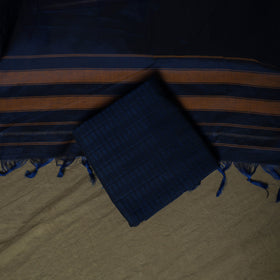 Dharwad Woven Cotton 3pc Unstitched Dress Material Suit Set 11