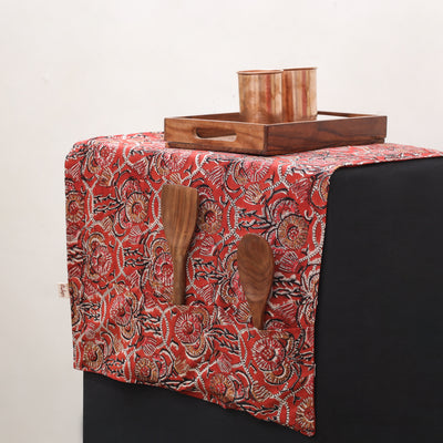 Handmade Fridge Top Cover with 6 Side Utility Pockets 21