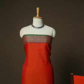Dharwad Woven Cotton 3pc Unstitched Dress Material Suit Set 12