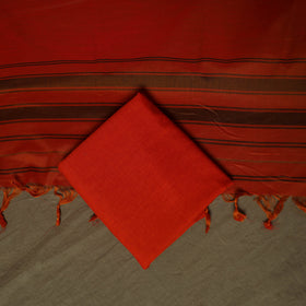 Dharwad Woven Cotton 3pc Unstitched Dress Material Suit Set 12