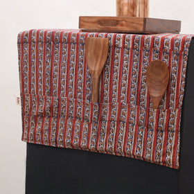 Handmade Fridge Top Cover with 6 Side Utility Pockets 22