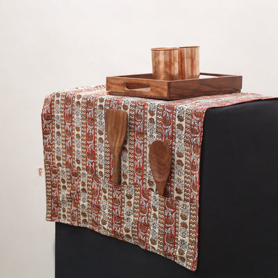 Handmade Fridge Top Cover with 6 Side Utility Pockets 23