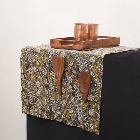 Handmade Fridge Top Cover with 6 Side Utility Pockets 24
