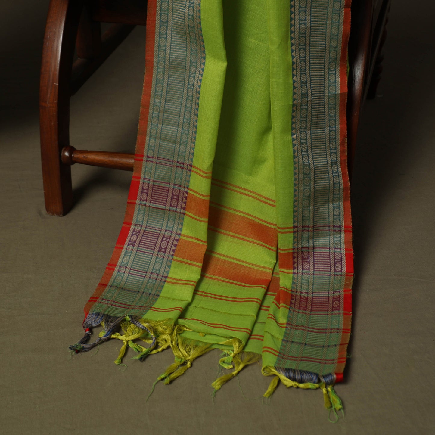 Dharwad Woven Cotton 3pc Unstitched Dress Material Suit Set 14