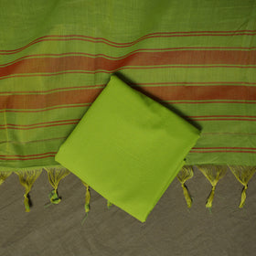 Dharwad Woven Cotton 3pc Unstitched Dress Material Suit Set 14