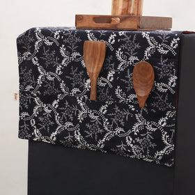 Handmade Fridge Top Cover with 6 Side Utility Pockets 29