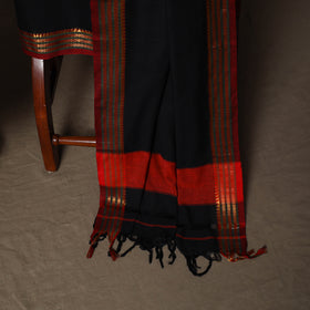 Dharwad Cotton 3pc Plain Unstitched Dress Material Suit Set with Zari Border 13