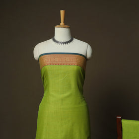 Dharwad Woven Cotton 3pc Unstitched Dress Material Suit Set 16