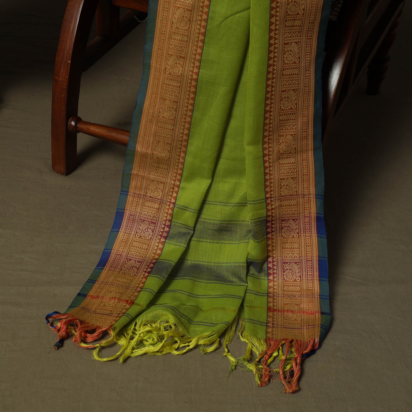 Dharwad Woven Cotton 3pc Unstitched Dress Material Suit Set 16