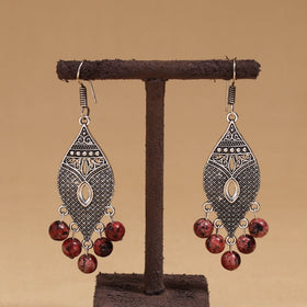 Aparna - German Silver Beaded Earrings 18