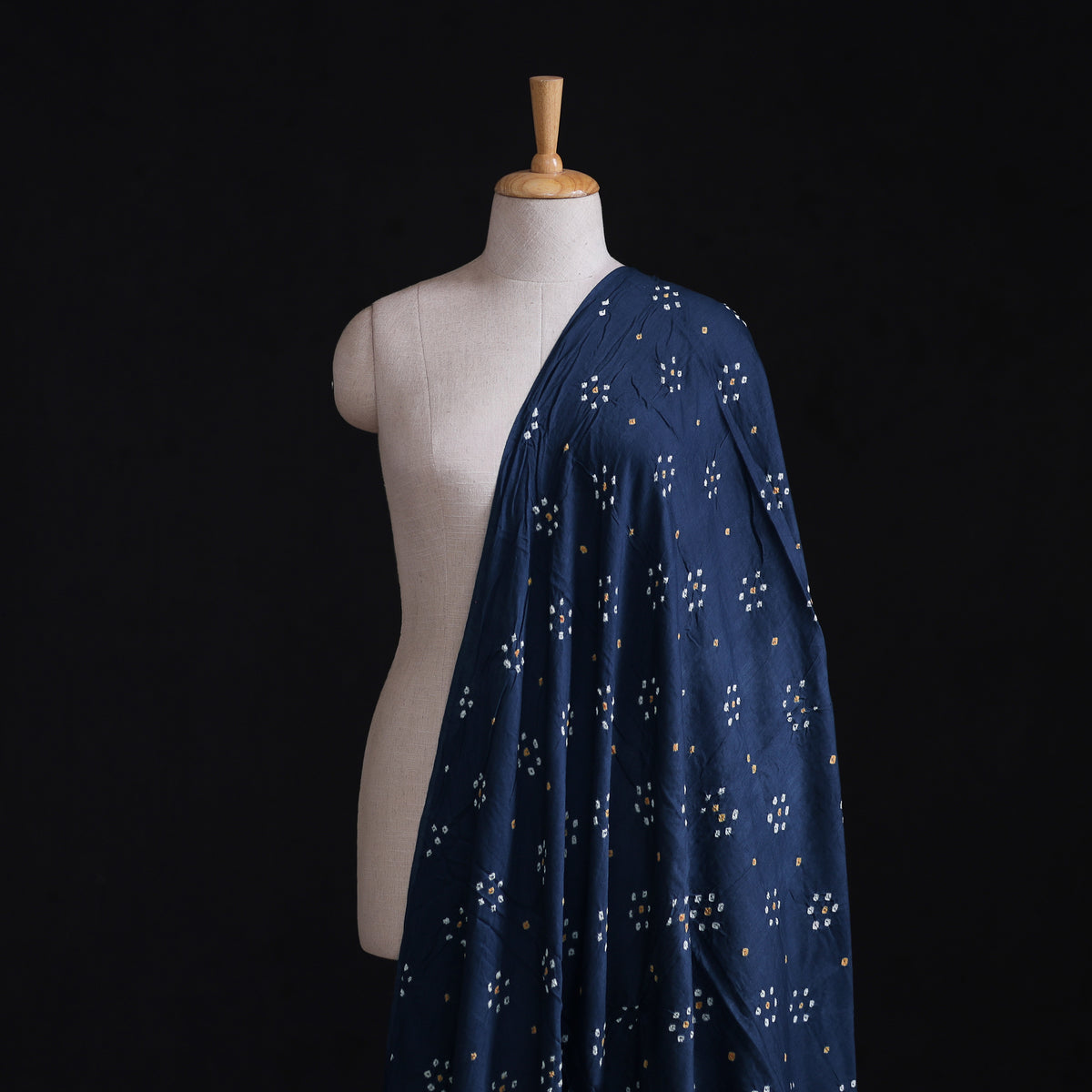 Kutch Bandhani Tie-Dye Cotton Fabric 03