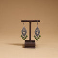 Diya - German Silver Beaded Earrings 21