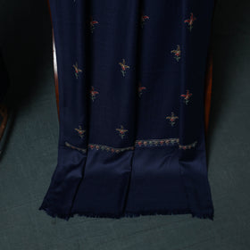 3pc Embroidered Wool Unstitched Dress Material Suit Set 08