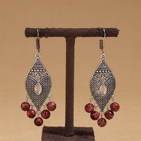 Kavya - German Silver Beaded Earrings 23