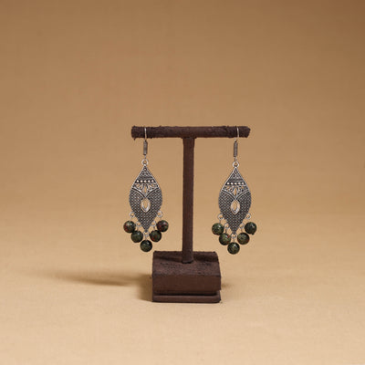 Shreya - German Silver Beaded Earrings 24