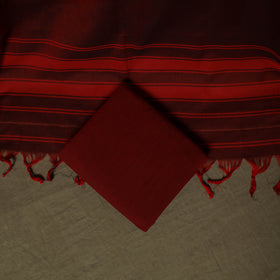 Dharwad Woven Cotton 3pc Unstitched Dress Material Suit Set 18