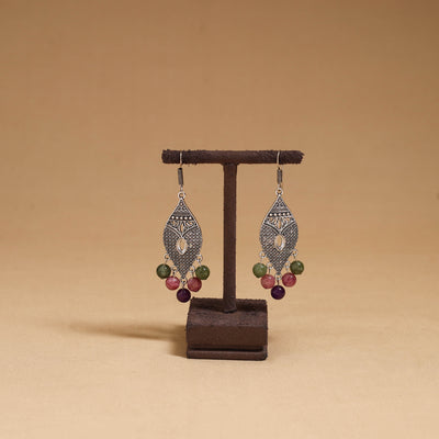Kamini - German Silver Beaded Earrings 30