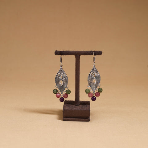 Kamini - German Silver Beaded Earrings 30