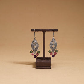 Kamini - German Silver Beaded Earrings 30