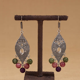Kamini - German Silver Beaded Earrings 30