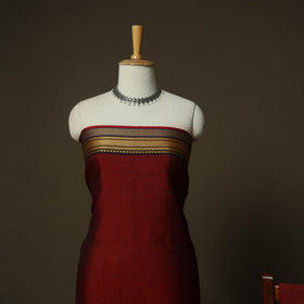Dharwad Woven Cotton 3pc Unstitched Dress Material Suit Set 19