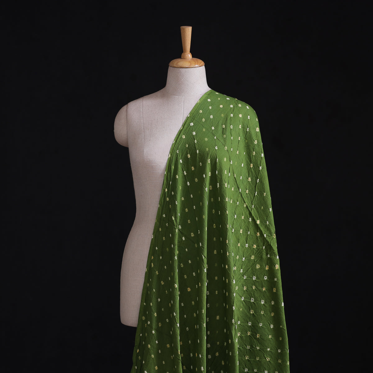 Kutch Bandhani Tie-Dye Cotton Fabric 18