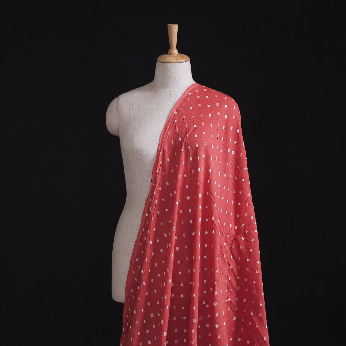 Kutch Bandhani Tie-Dye Cotton Fabric 19